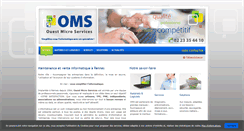 Desktop Screenshot of ouestmicro.fr